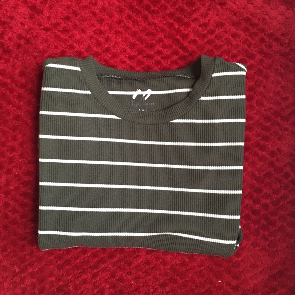 Charlotte Russe Striped Long Sleeve